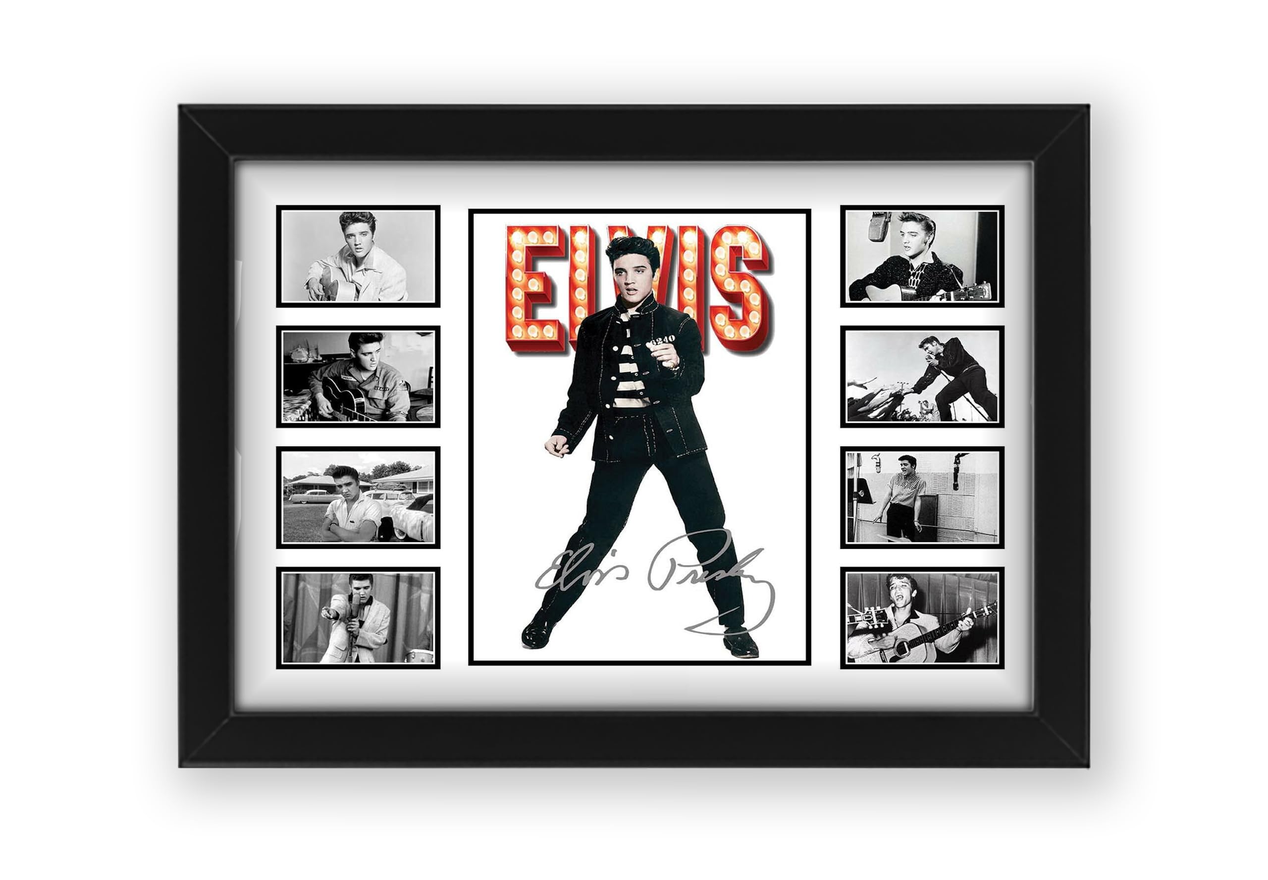 The Vamps Signed Poster Print - Limited Edition Autograph Fan Gift – Collectible Memorabilia Merchandise (Framed A3 (30x40cm))