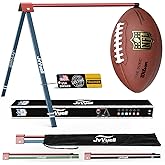 JvVuell Football Kicking Holder Tee, Metals - Field Goal Kickoff Training Practice Stand Equipment Compatible with All Football Size, Kick Goal Posts Gear Accessories for Adult &amp; Youth