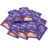 The Spice Lab Himalayan Pink Salt, Fine, 100 Individual Packets | For Restaurants, Hotels and Catering - Gourmet Fine Salt - Kosher Certified, Non-GMO - SQF Facility