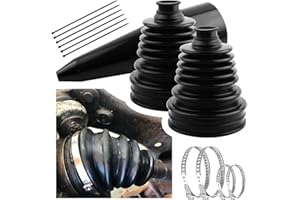 2PCS CV Boot Repair Kit with Expander Tool and Clamps,Silicone CV Axle Boot Repair Kit for 2.32" 2.86" 3.46" Calibers,Univers