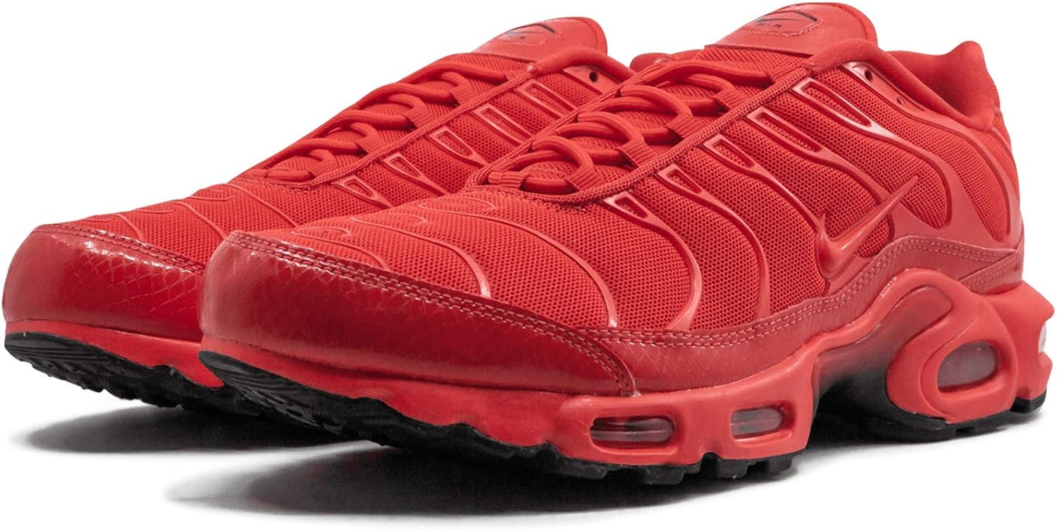 nike air max plus womens red and black