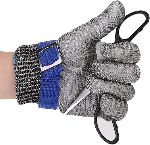 steel mesh gloves amazon