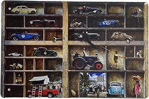 AIQIBAO Metal Vintage Tin Sign Decor-Car for Outdoor Home Business Retro Art Sign 12