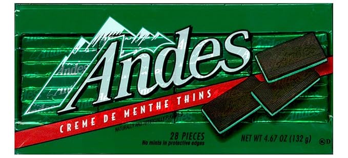 Amazon Com Andes Candy Creme De Menthe 4 67 Oz Grocery Gourmet Food