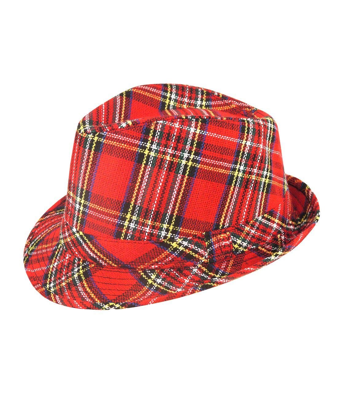 Hat Tartan Trilby Scotts scottish Scotland Burns Night Bay City Rollers