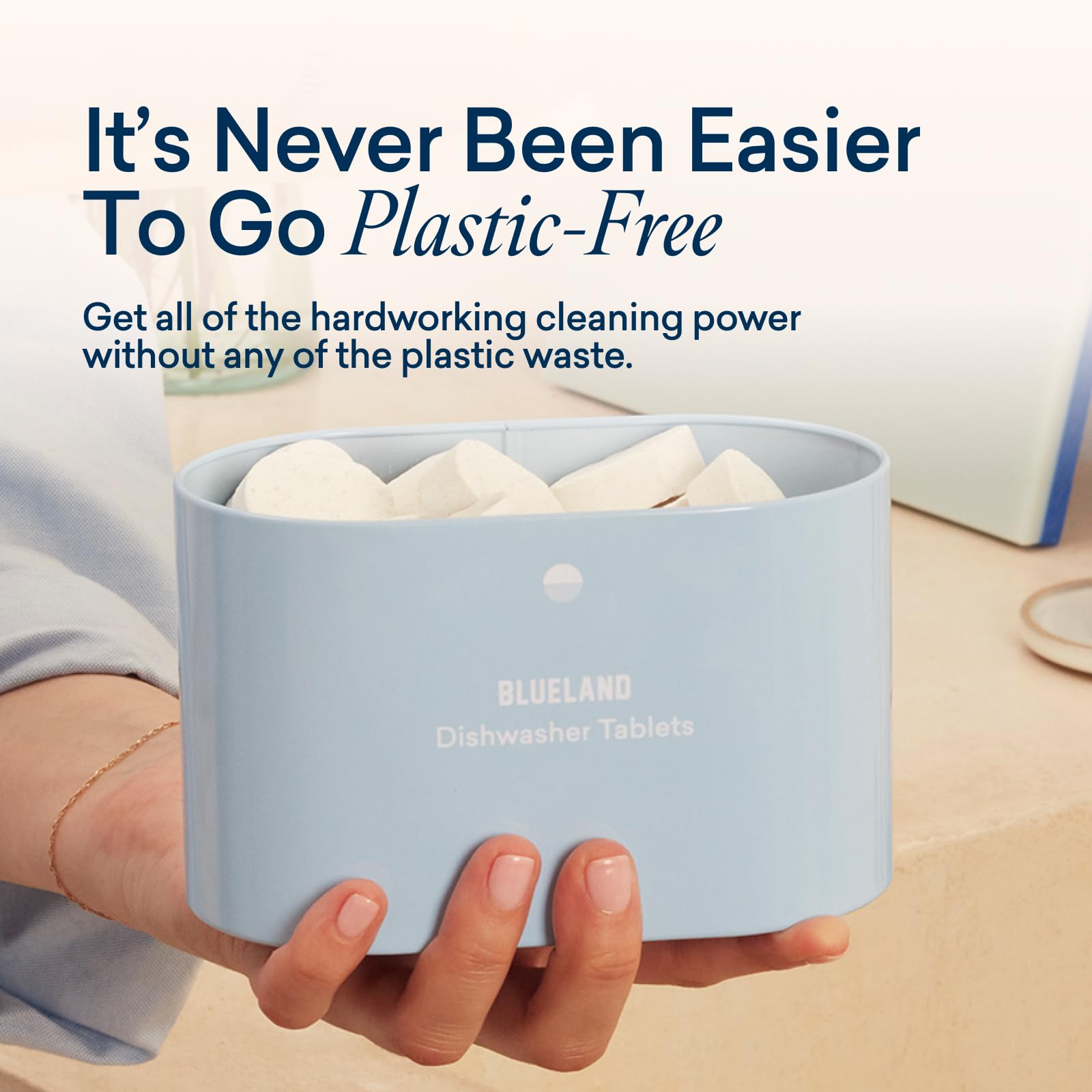 Mua BLUELAND Dishwasher Detergent Tablet Refill 2 Pack - Plastic-Free ...