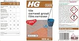 HG Tile Cement Grout Film Remover Efflorescence Stone Cleaner 1 Litre view 4