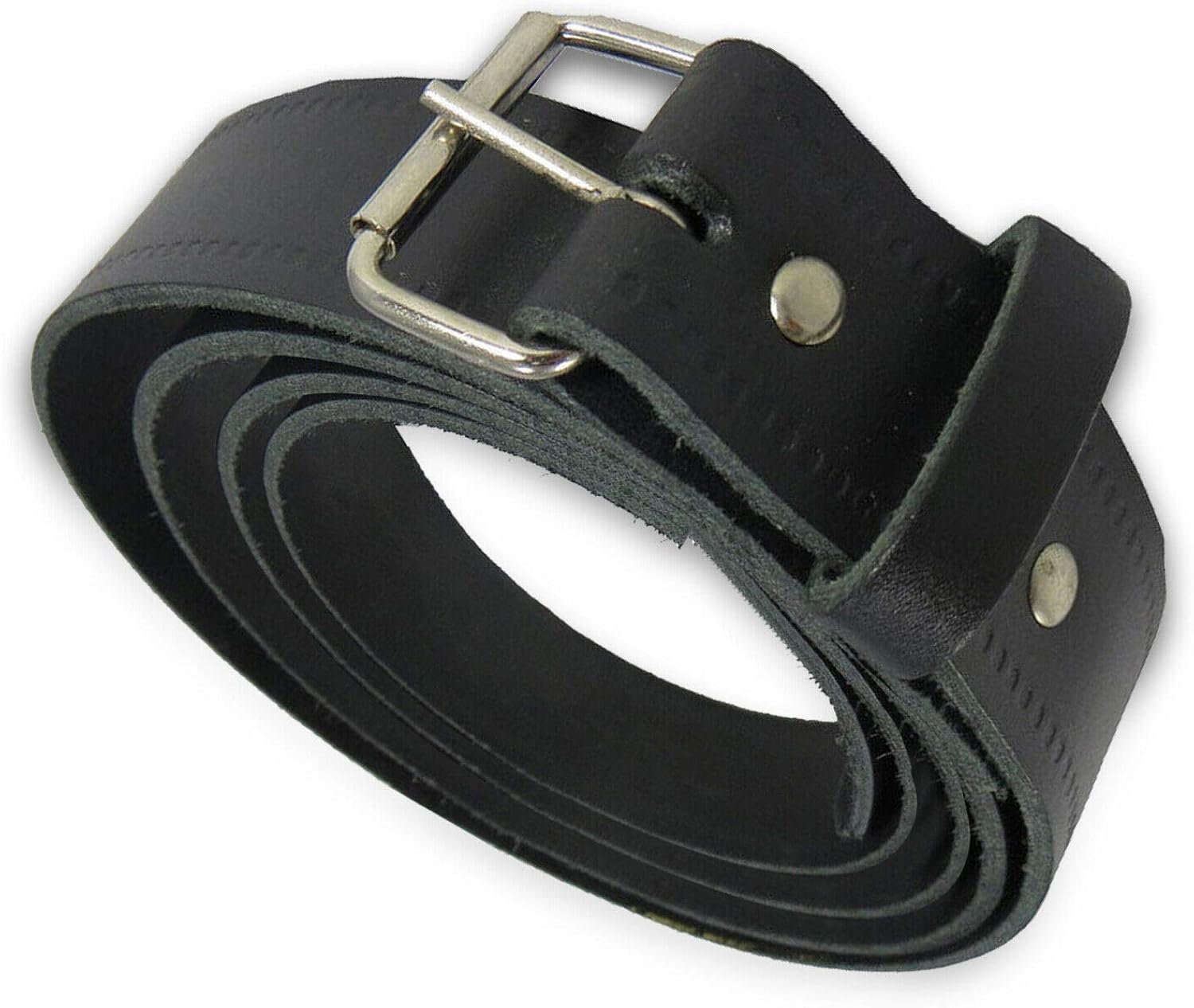PHP leather belts for men with embossed leather for casual and formal