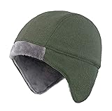 Connectyle Mens Fleece Lined Thermal Skull Cap