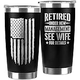 94Bright Funny Retirement Gifts for Men 2026 - Retirement Gift Ideas, Best Retired Gifts for Men, Boyfriend, Dad, Husband, Boss, Farewell, Coworker Leaving Goodbye, 20oz Retirement Tumbler