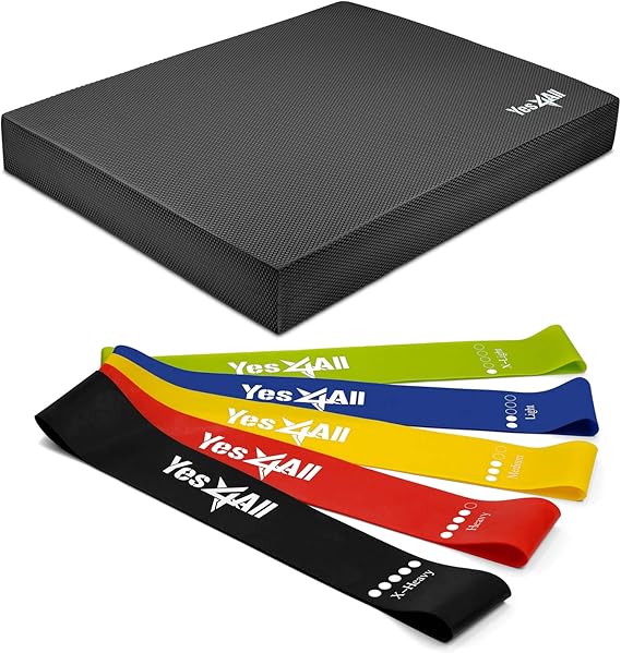 Yes4All Balance Pad Large Exercise Foam Cushion (Blue