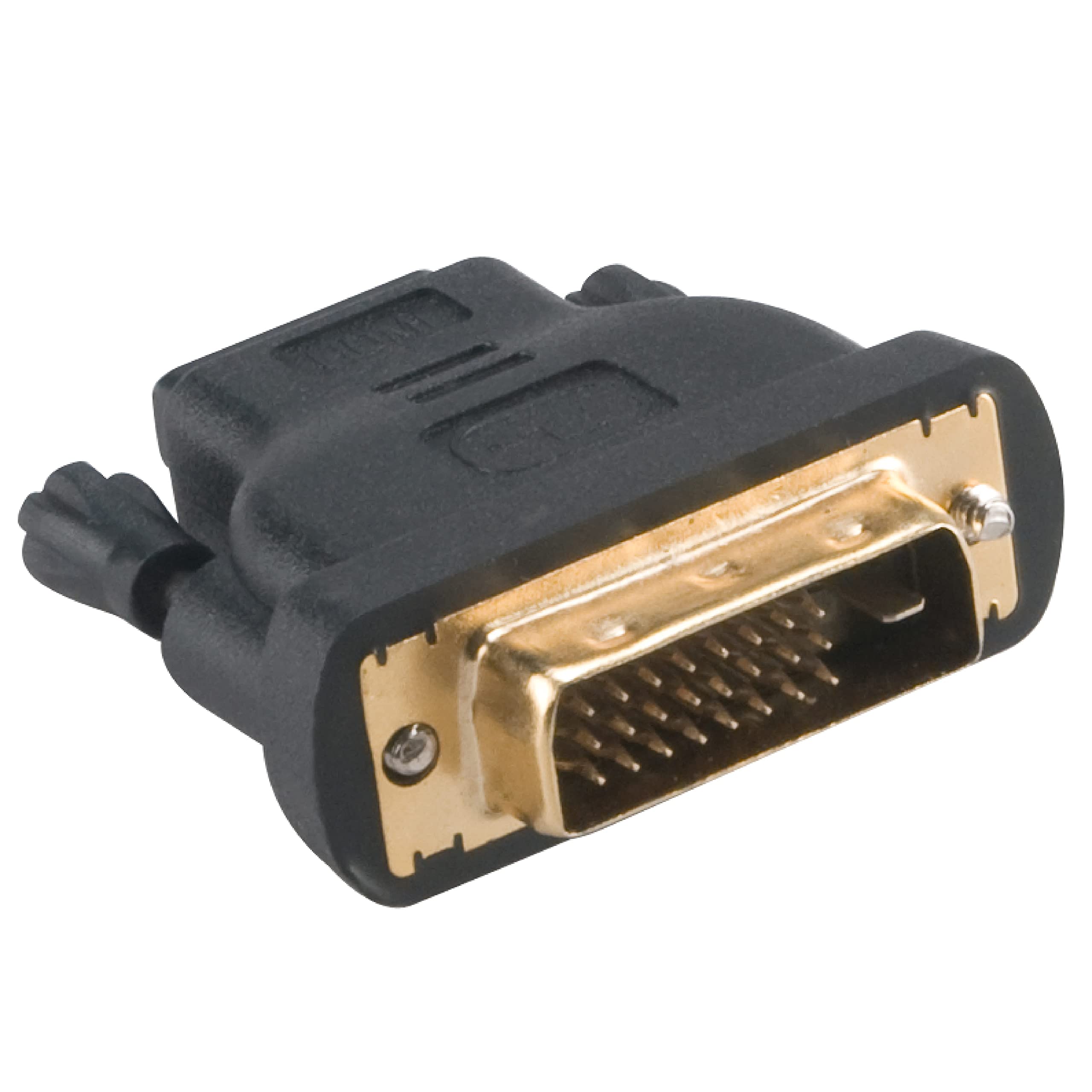 Akasa DVI-D to HDMI Adapter | 10.2Gbps | 1080p Full HD | HDMI1.3 | AK-CBHD03-BKV2