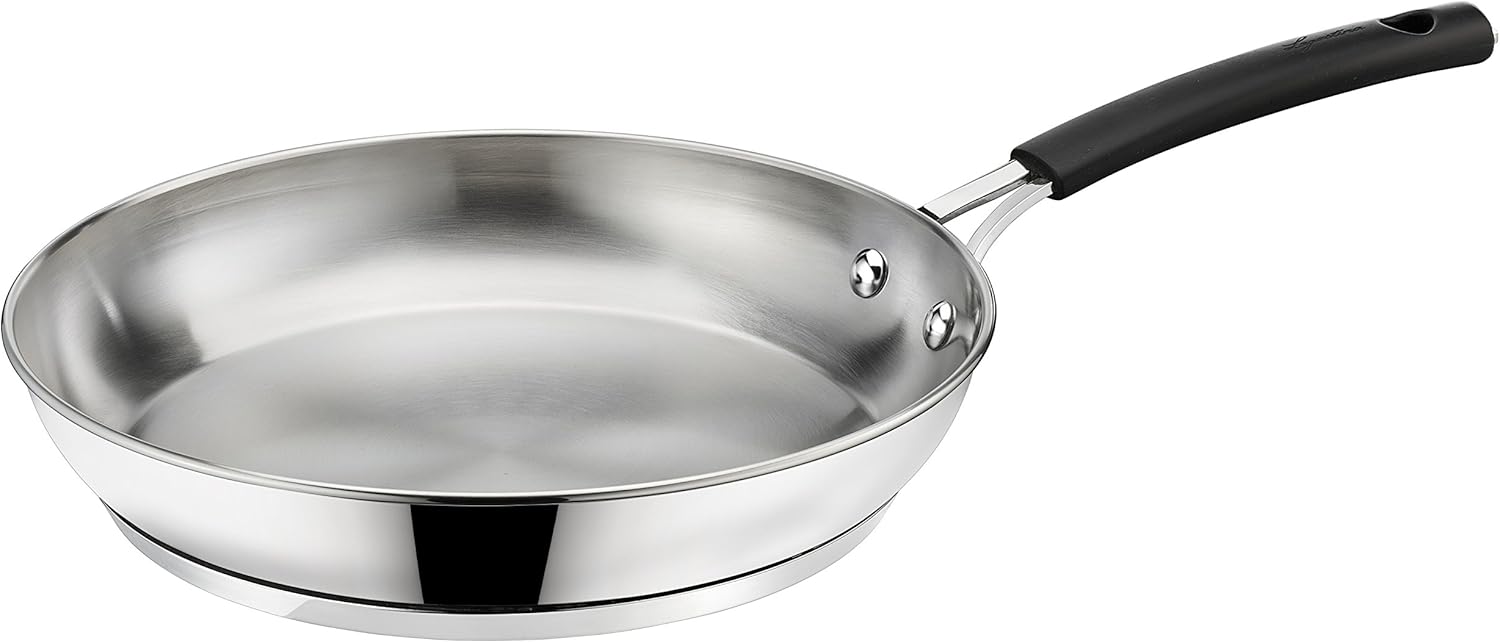 Lagostina LAGTEIPO26 Tempra Stainless Steel Frying Pan 26 cm Amazon.co