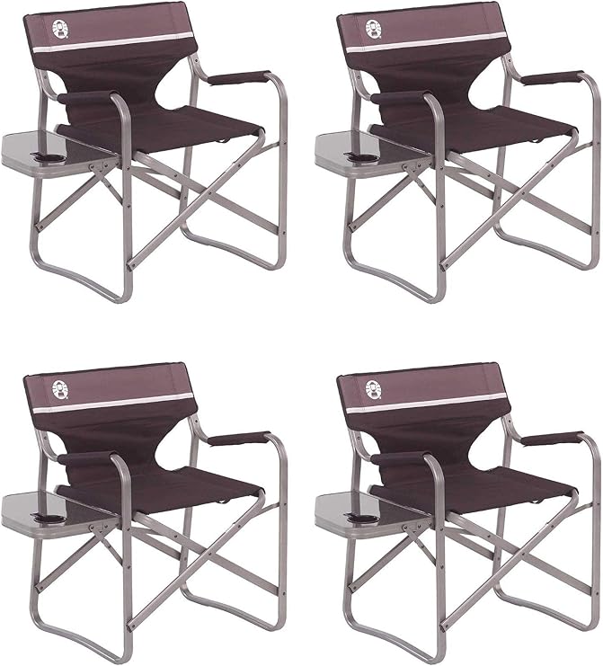 coleman chair with table