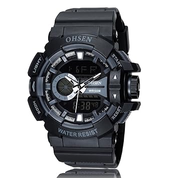 ohsen sport watch water resist 50m