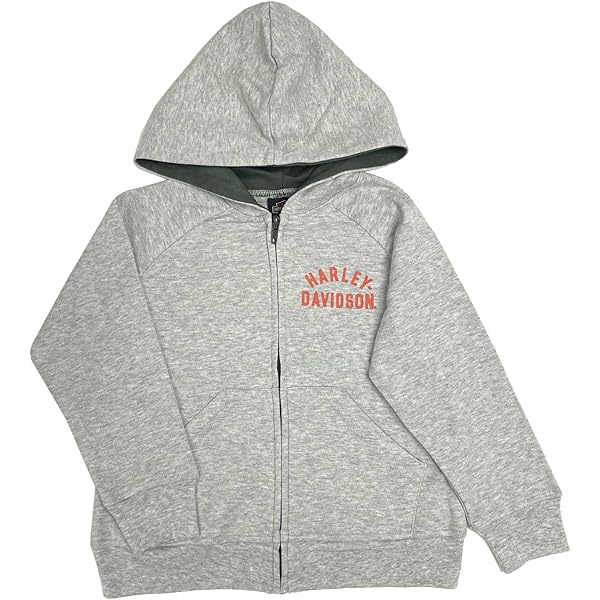 y2k✨️ Harley-Davidson 希少 ハーフジップ ロゴ パーカー Vintage Y2K Harley Davidson Motorcycles Women's Spell Out