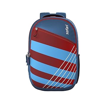 Safari 38 Ltrs Blue Casual Backpack (SWOOSH19CBBLU)