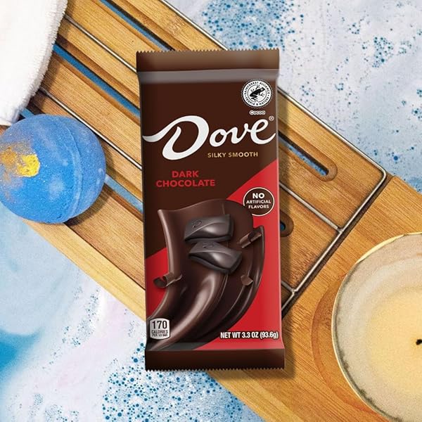 DOVE CANDY DARK CHOCOLATE BAR, 3.30 OZ
