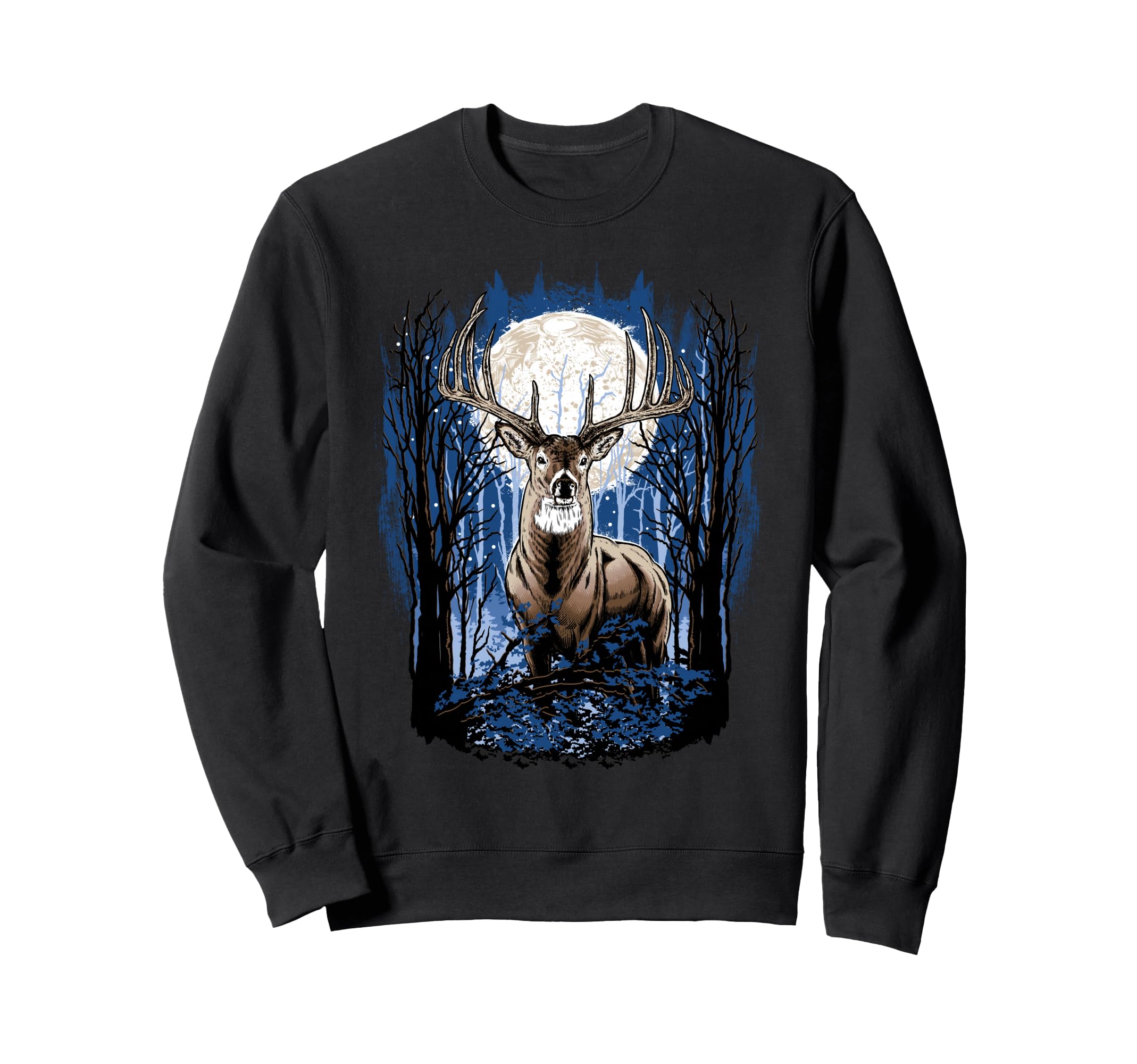 Hunters Deer Hunting Big Whitetail Buck Sweatshirt