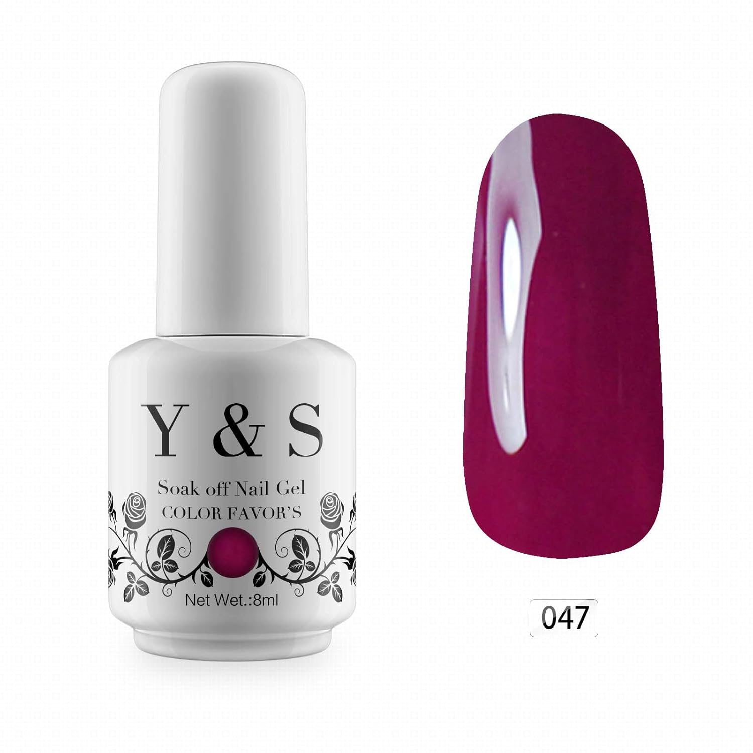 High Quality Ys 8ml Led Uv Gel Soak Off Vernis à Ongles