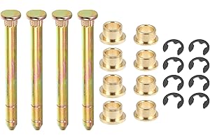 uxcell 1 Set Door Hinge Pin and Bushing Repair Kits for Ford F-100 F-150 F-250 F-350 1980-1983
