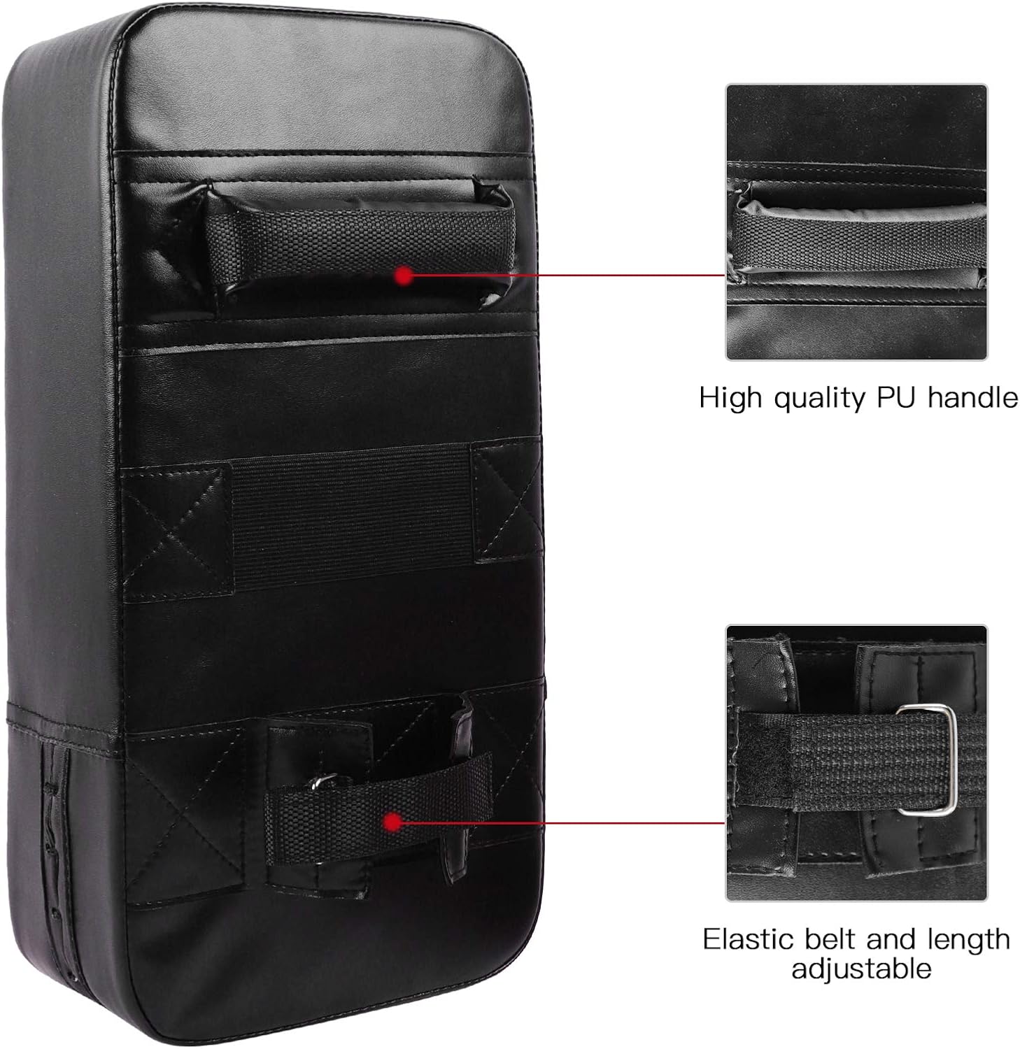SEISSO Boxing Muay Thai Pads Taekwondo Kick Pad, Martial Arts Training Equipment, Boxing Training Pads for Boxing Dojo Battle Taekwondo Karate : Sports & Outdoors