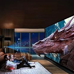 NIERBO 150 inch Metal Projector Screen Ambient