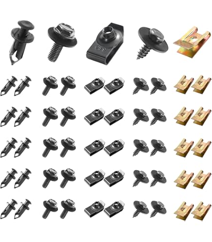 Clips de fixation pour pare chocs de voiture, 10 pièces, pour Opel