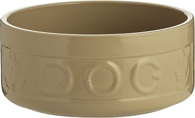 Mason Cash Cane Dog Bowl 20cm Large Stoneware 1.6 Litre Capacity