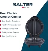 Salter Kuro Omelette Maker Dual Electric Egg Multicooker 750W view 2