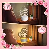 Winzwon Night Light Acrylic Lamp For Mum Personalised Gift view 6