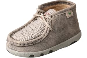 Twisted X Genuine Leather Infant Chukka Driving Moc Shoes