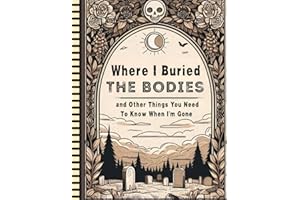 Where I Buried The Bodies and Other Things You Need To Know When I'm Gone: This End of Life Planner documents all essential information regarding my ... personal wishes, and other important matters.