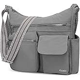 CLUCI Travel Purses for Women, Waterproof Nylon Crossbody Bags for Woman Trendy, Anti Theft Shoulder Handbags for Ladies