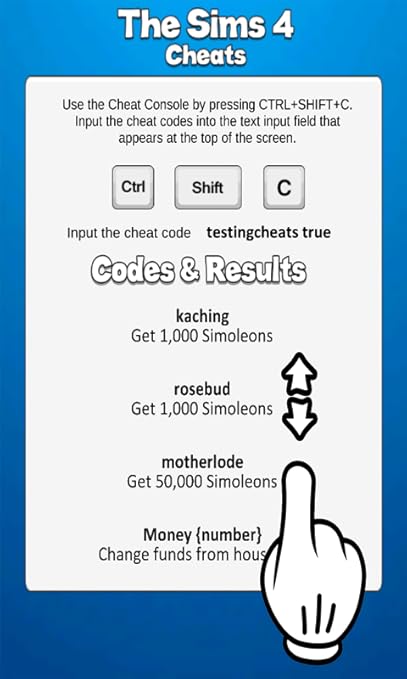 Amazon Com All Sims 4 Cheat Codes Appstore For Android - 