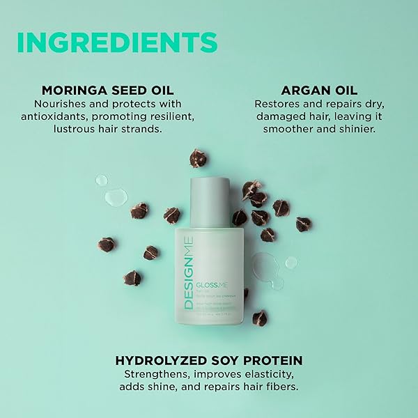 DESIGNME GLOSS.ME HAIR SERUM 2.7 OZ