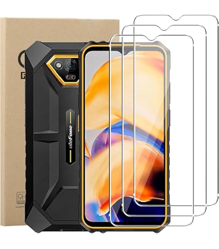 Protection écran AtFoliX Pour Ulefone Power Armor 13 - Lot De 3, Mat, Anti-choc