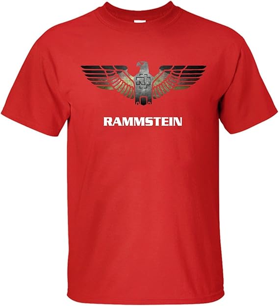 Short Sleeve Rammstein eagle Men's Cool Tshirt Amazon.co.uk Clothing