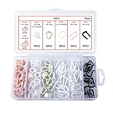 70PCS Car Fuel Line Clips,7 Size Nylon Fuel Line