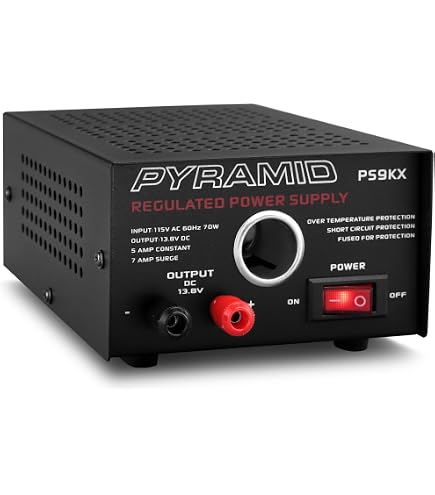 Amazon.com: TekPower TP1863 12 Amp DC 13.8V Regulated Power Supply