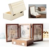 JZK Bronze Mini Hinges 10 Pack 18x16mm for Small Boxes Crafts view 5