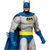 McFarlane Toys DC Multiverse Batman (Knightfall) 7in Action Figure | DC Multiverse Knightfall 7 Inch Action Figure - Batman (Blue &amp; Grey)