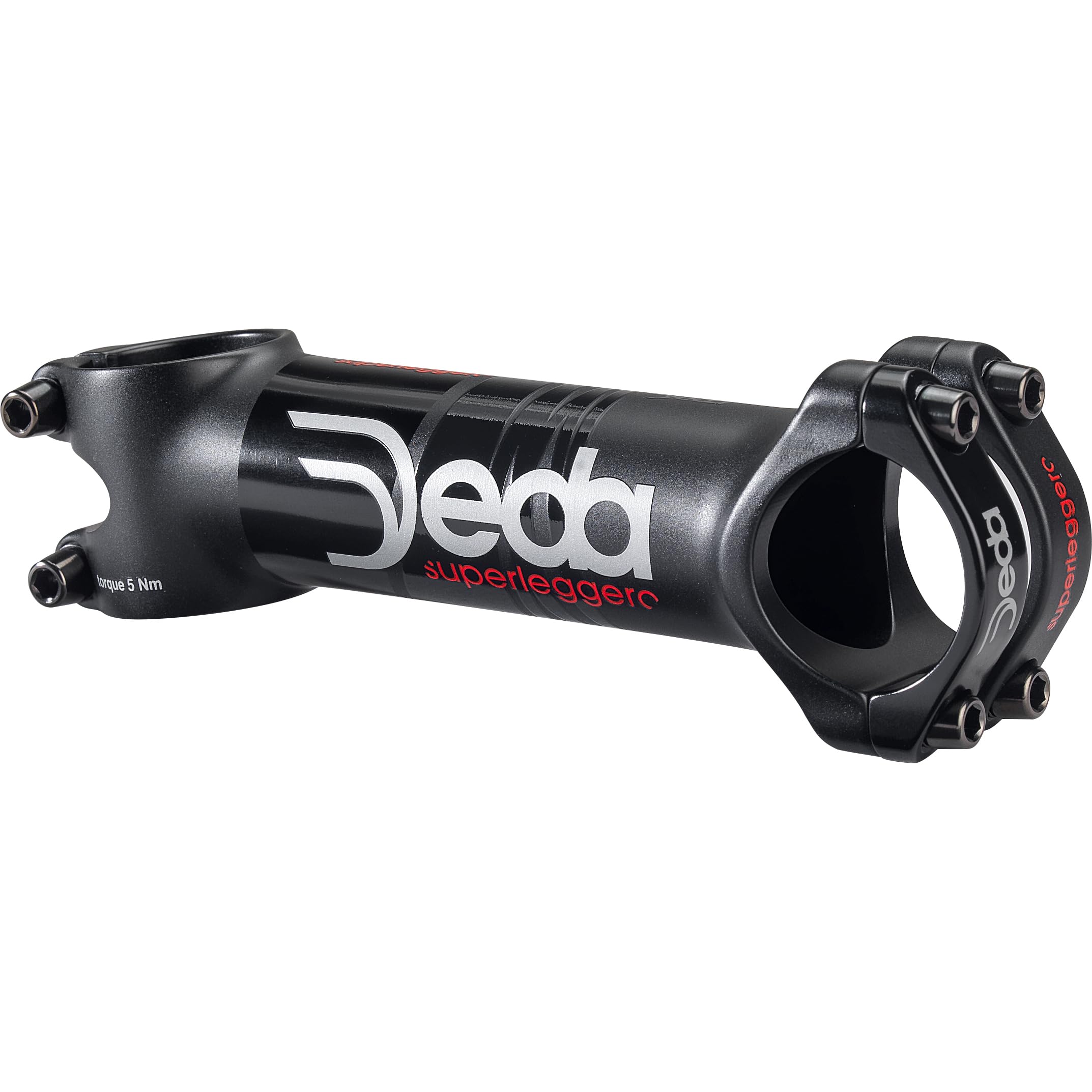 DEDA-ELEMENTI 305393850 Handmate Superleg Tea 140 mm Mixte, Noir (Noir), Taille Unique