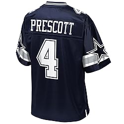 NFL PRO LINE Men's Dak Prescott Navy Dallas Cowboys