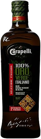 Carapelli Oro Verde Extra Natives Olivenöl 1L olio extravergine di oliva nativ