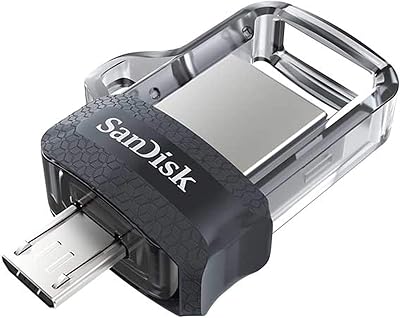 SanDisk Ultra Dual Drive m3.0 128GB USB 3.0 Micro USB Flash Drive Android OTG