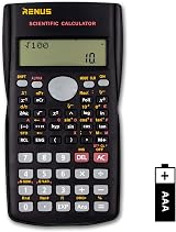 RENUS 2-Line Engineering Scientific Calculator for Students and Teachers view 1