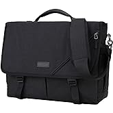 Messenger Bag for Men, Lightweight Water Resistant 15.6 In Laptop Bag Business Office Satchel Shoulder Bag