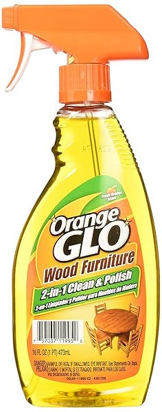 ORANGE GLO WOOD FURNITURE 2-IN-1 CLEANER & POLISH,...