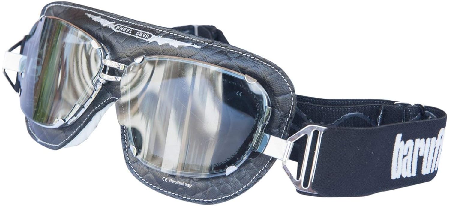 Motorcycle Baruffaldi Goggles Black Baruffaldi